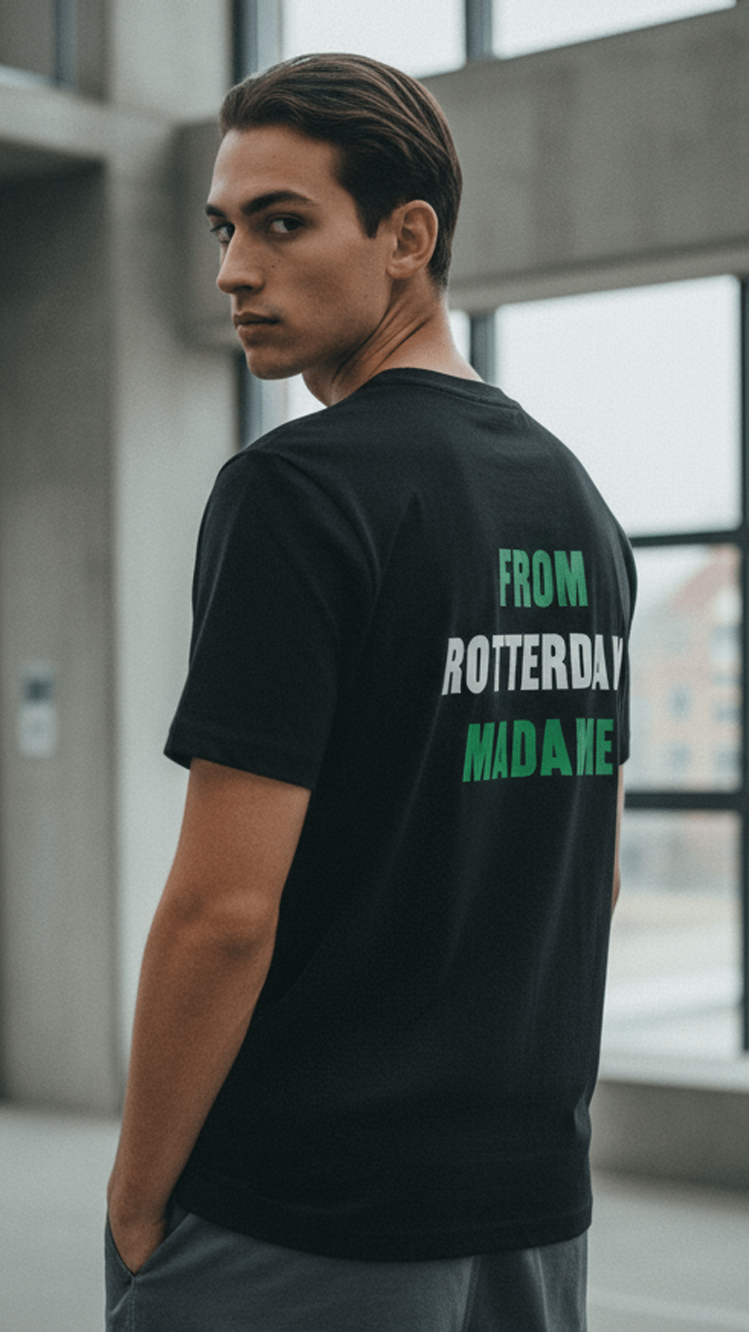 "From Rotterdam Madame" T-Shirt - FTID